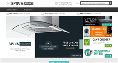 Desktop Screenshot of 3pinsappliance.com